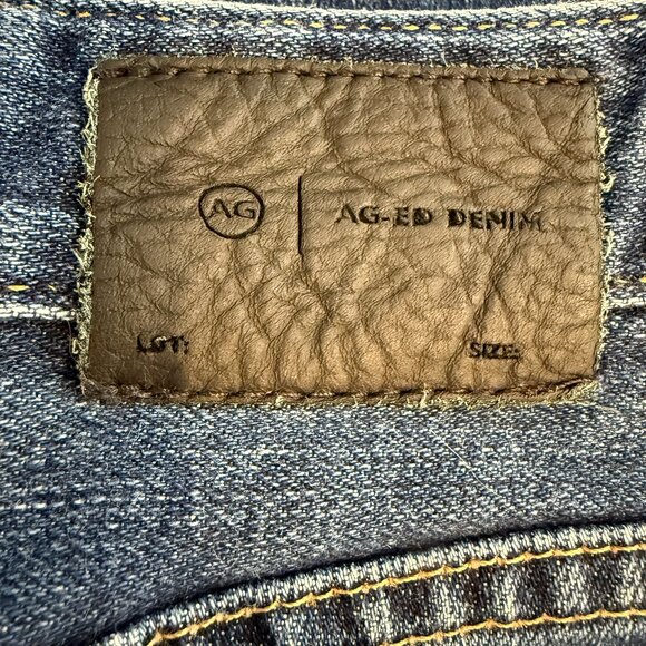 AG Adriano Goldschmied Ex Boyfriend Jeans Slouchy Slim Blue Size 28 - Picture 7 of 12